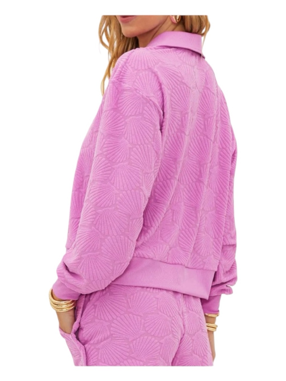 Beach Riot Martina Sweatshirt - Shell Pink - Picture 2 of 6
